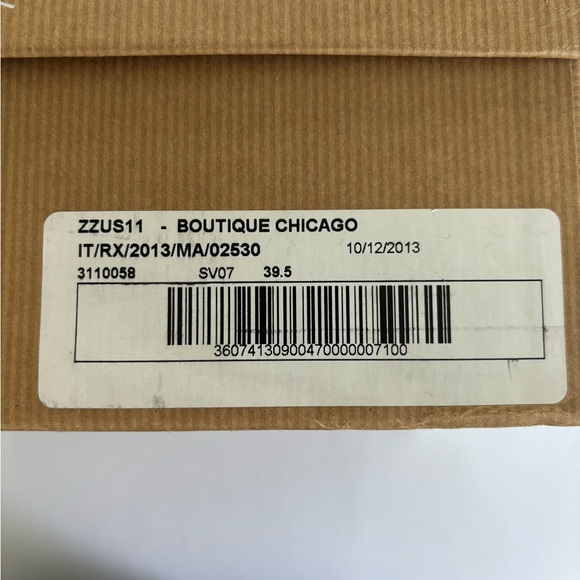 Christian Louboutin Lady Peep 150 Python Cosmo Color Antique Silver. Size 39.5. - Picture 10 of 11